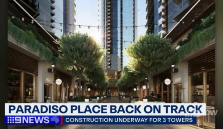 Paradiso Place on track as construction commences on 3 tower development